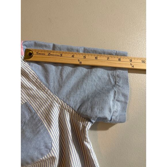 Polo Ralph Lauren Youth Teen Size XL Color Block Striped Short Sleeve Polo Shirt - Picture 7 of 11